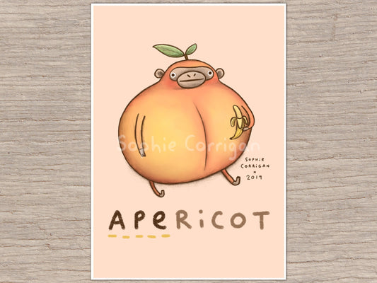 Apericot Signed Art Print