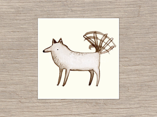 I'm So Happy - Dog Signed Art Print