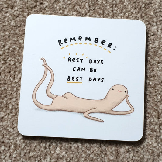 Honest Blob - Rest Days Coaster