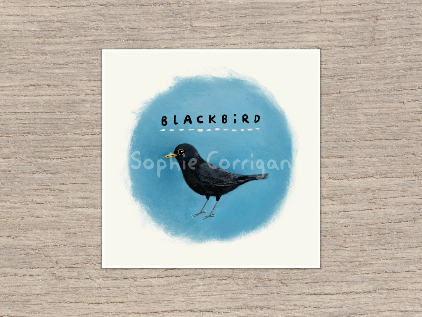 Blackbird Signed Fine Art Print