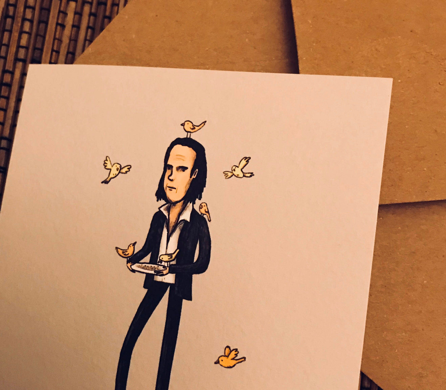 Nick Cave & the Bird Seeds Card