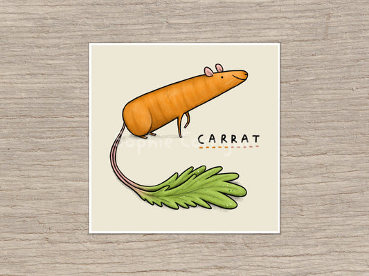 Carrat Signed Art Print