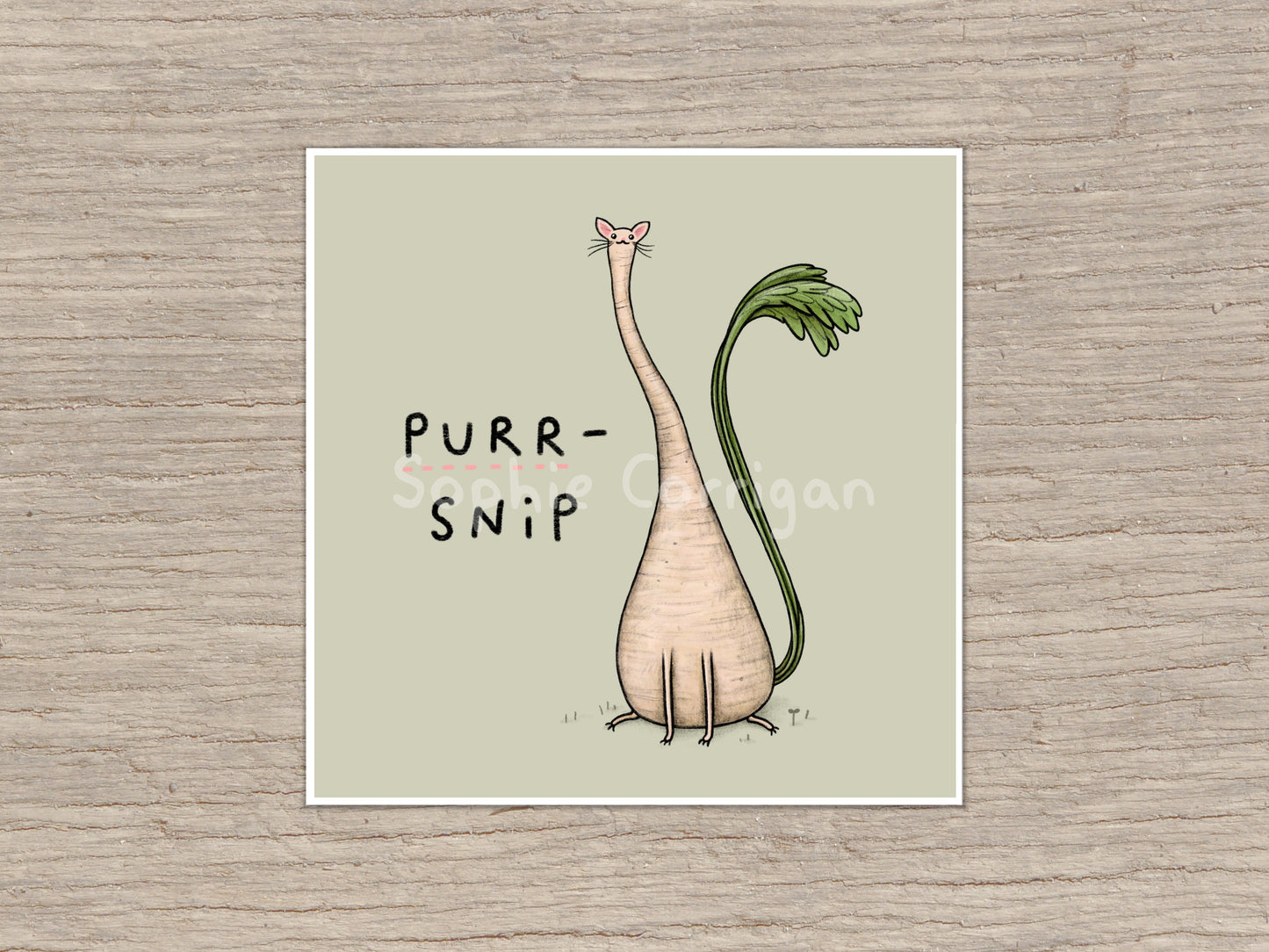 Purrsnip Signed Art Print