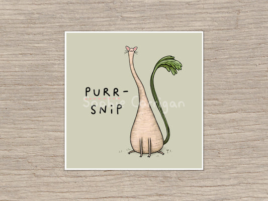 Purrsnip Signed Art Print