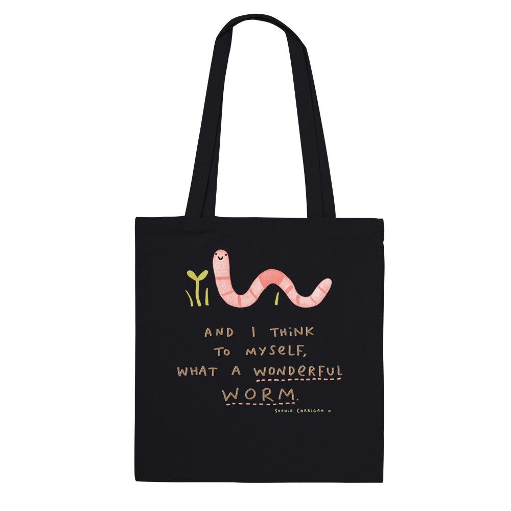 Wonderful Worm Classic Tote Bag
