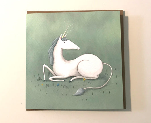 Magical Unicorn Card