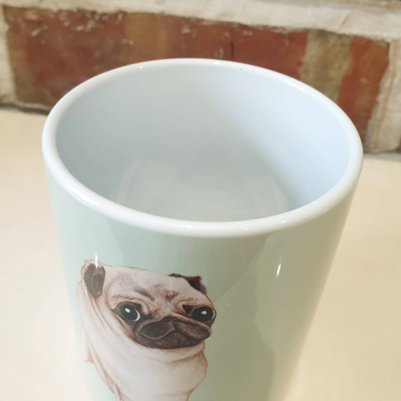 Sweet Fawn Pug Mug