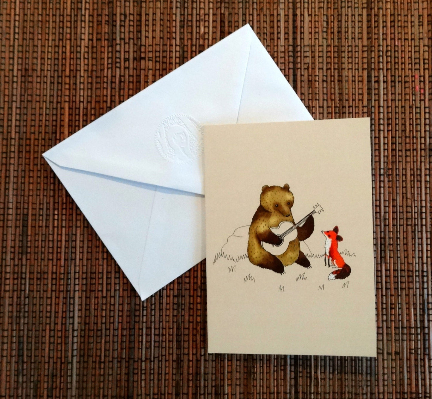 Bear & Fox Card