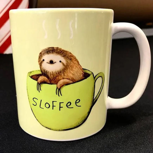 Sloffee Sloth Coffee Mug