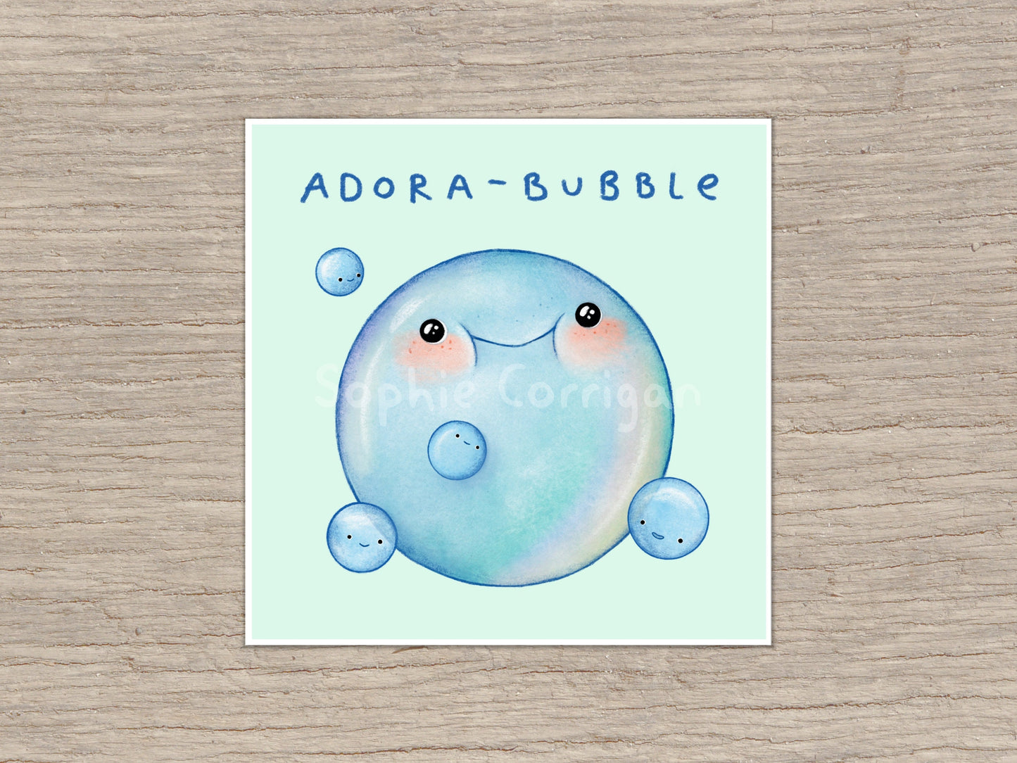 Adora-Bubble Signed Art Print