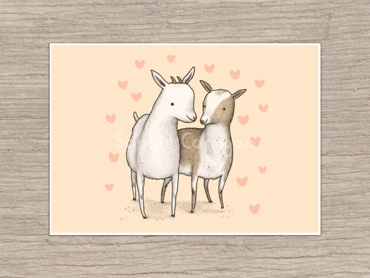 I Goat You Babe Signed Art Print