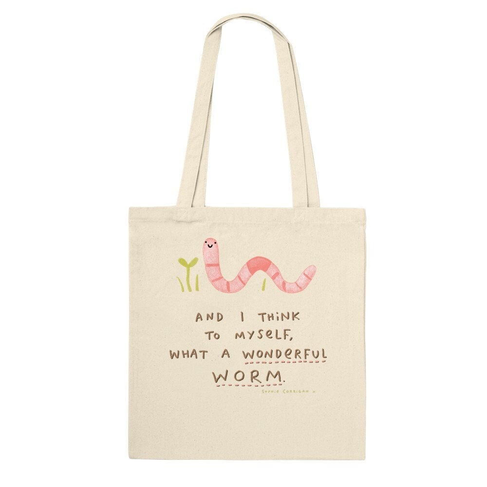Wonderful Worm Classic Tote Bag