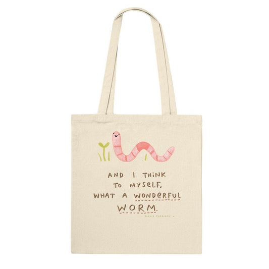 Wonderful Worm Classic Tote Bag