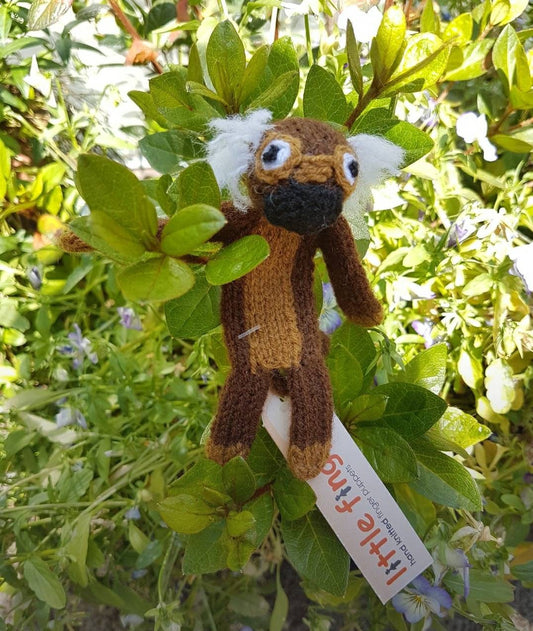 Squirrel Monkey Finger Puppet