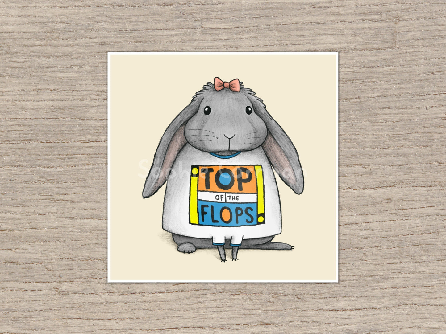 Top of the Flops Signed Art Print