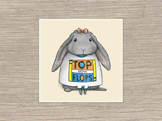 Top of the Flops Signed Art Print