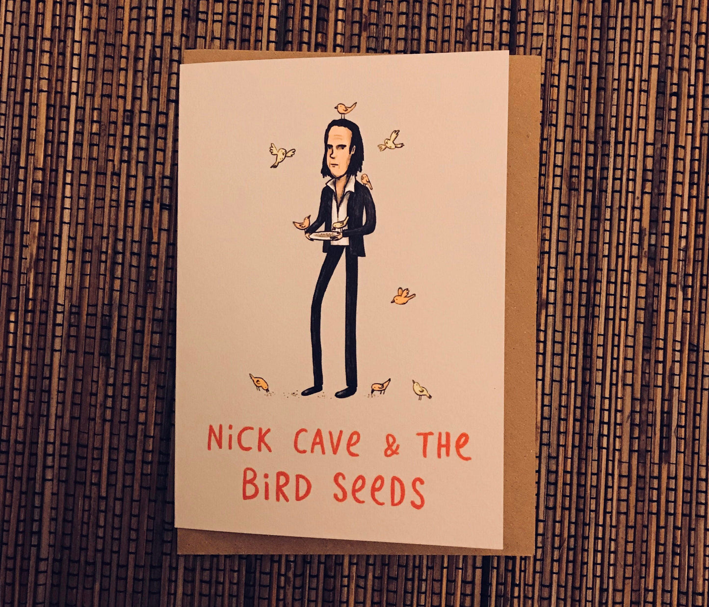 Nick Cave & the Bird Seeds Card