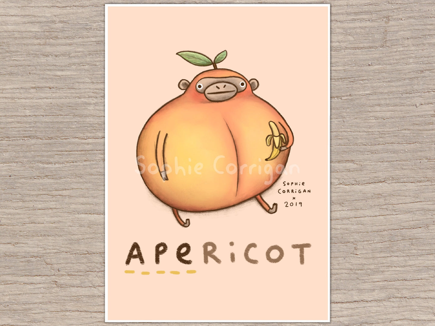 Apericot Signed Art Print