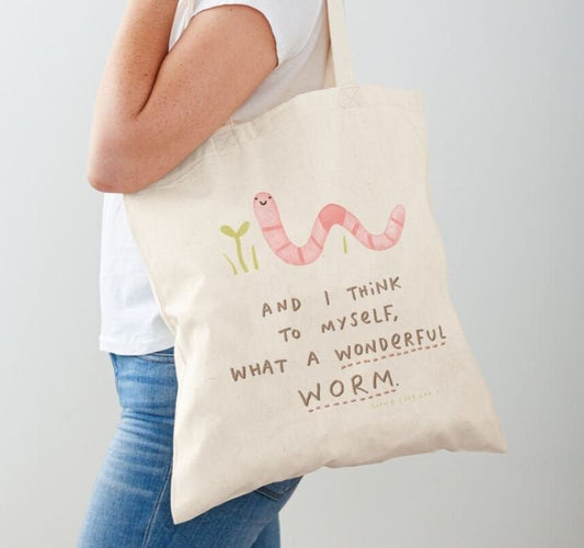 Wonderful Worm Classic Tote Bag