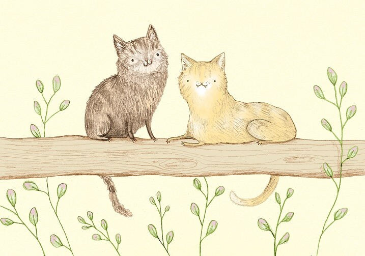 Bespoke Pet Portrait: Custom Color Illustration (Digital)