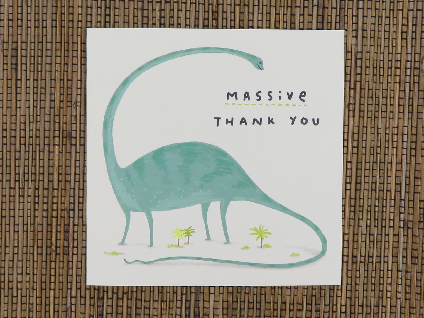 Massive Thank You Card