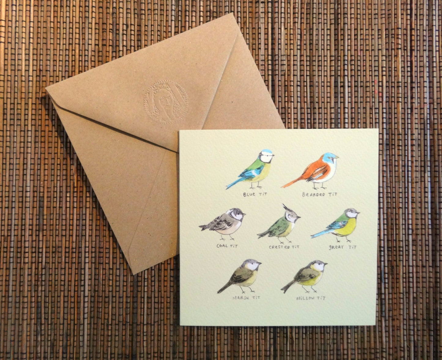 The Tit Family Card