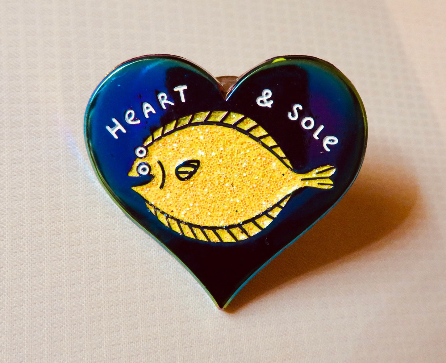Heart and Sole Pin