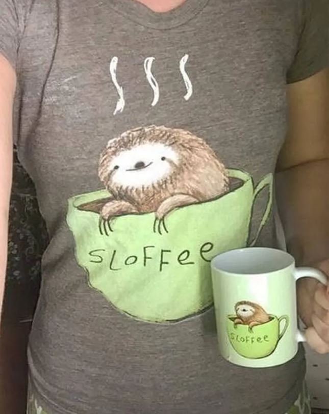 Sloffee Sloth Coffee Mug
