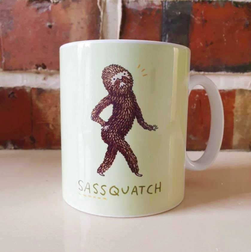 Sassquatch Sassy Sasquatch Bigfoot 11oz Mug