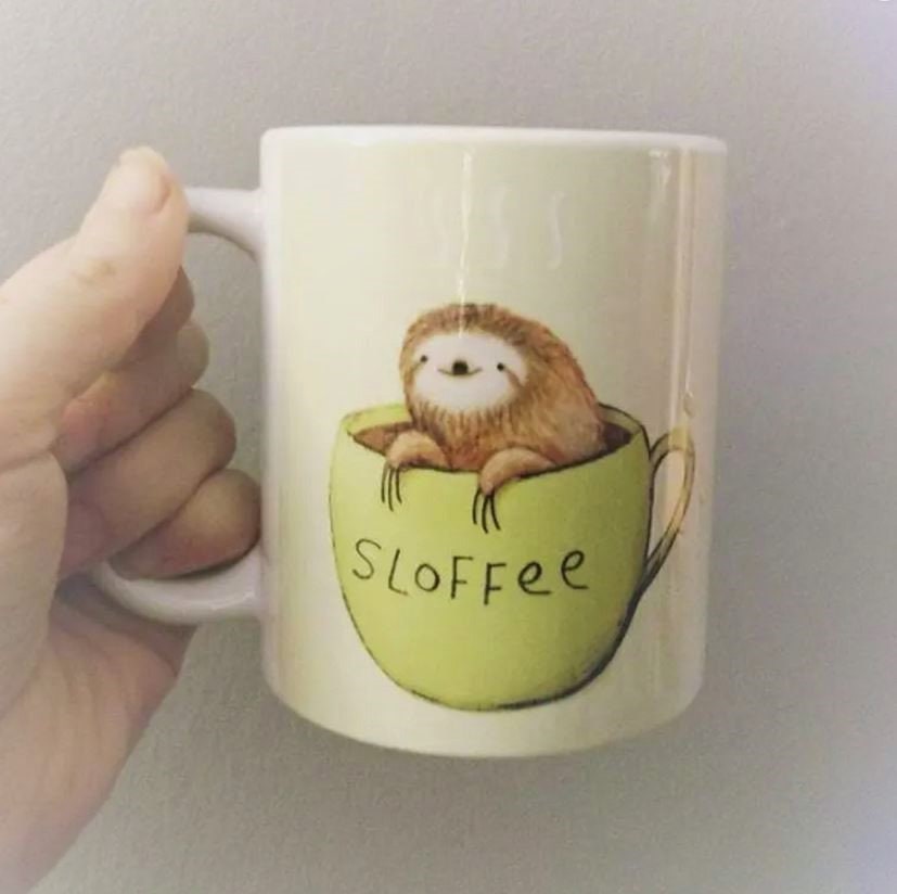 Sloffee Sloth Coffee Mug