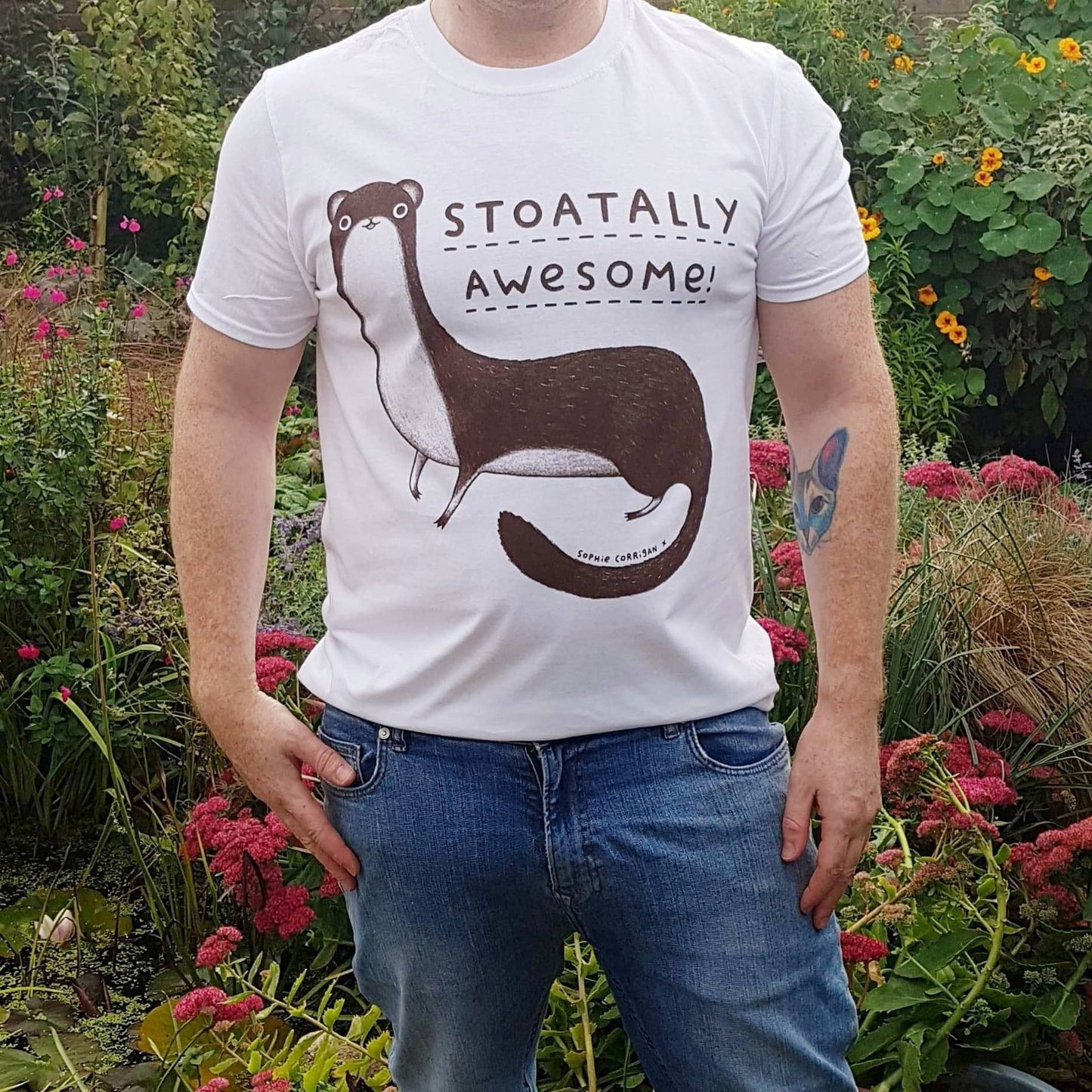 Stoatally Awesome Screenprinted T-Shirt