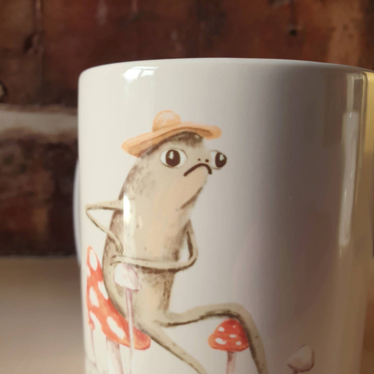 Awkward Toad Mug