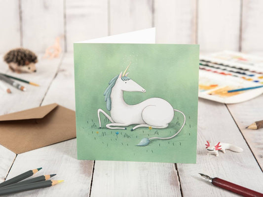 Magical Unicorn Card