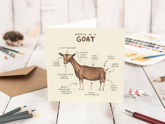 Anatomy Of A Goat Card