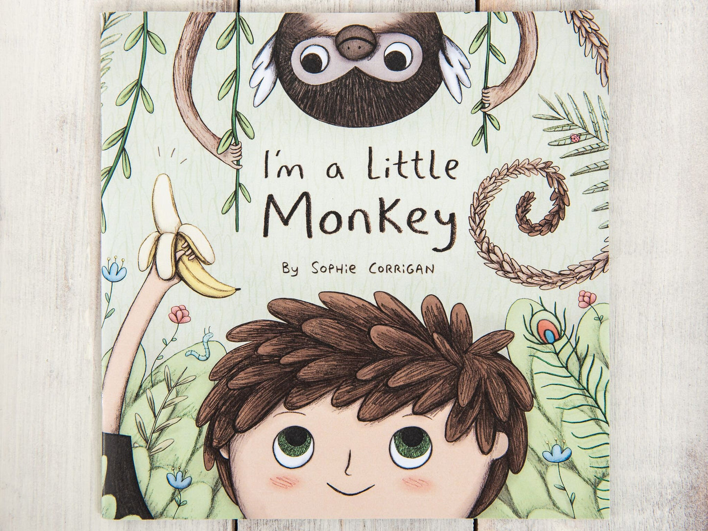 I'm a Little Monkey Signed Illustrated Children's Picture Book