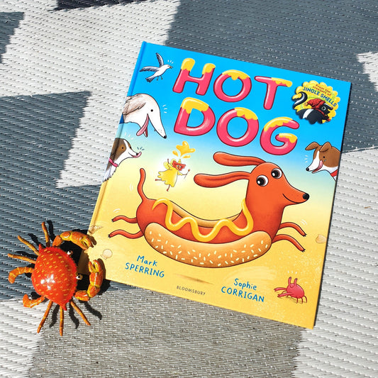 Hot Dog Signed Children's Illustrated Dachshund Sausage Dog Picture Book