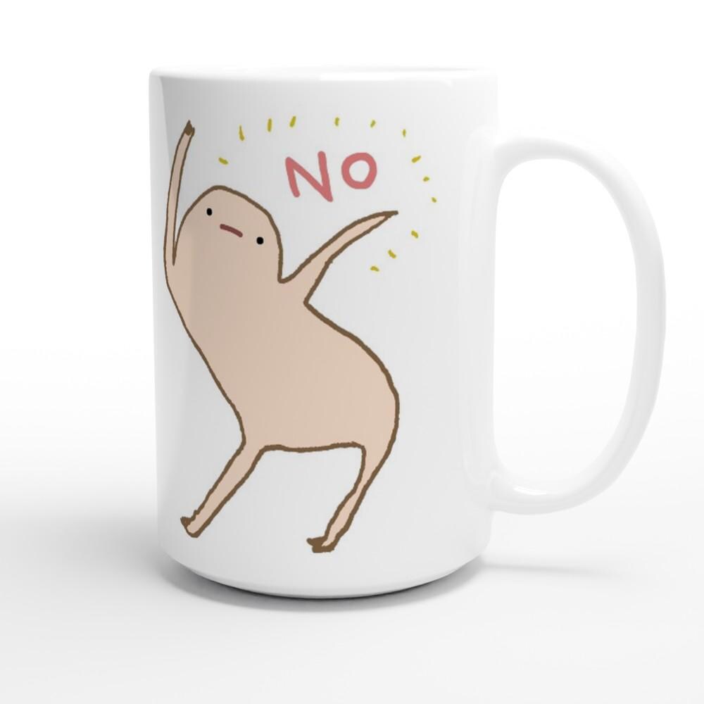 Honest Blob Says No Large 15oz Ceramic Mug