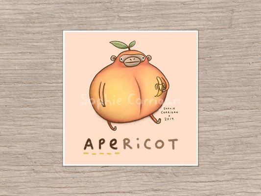Apericot Signed Art Print