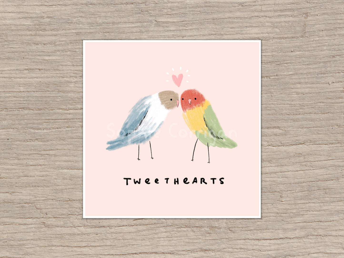 Tweethearts Signed Art Print