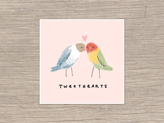 Tweethearts Signed Art Print