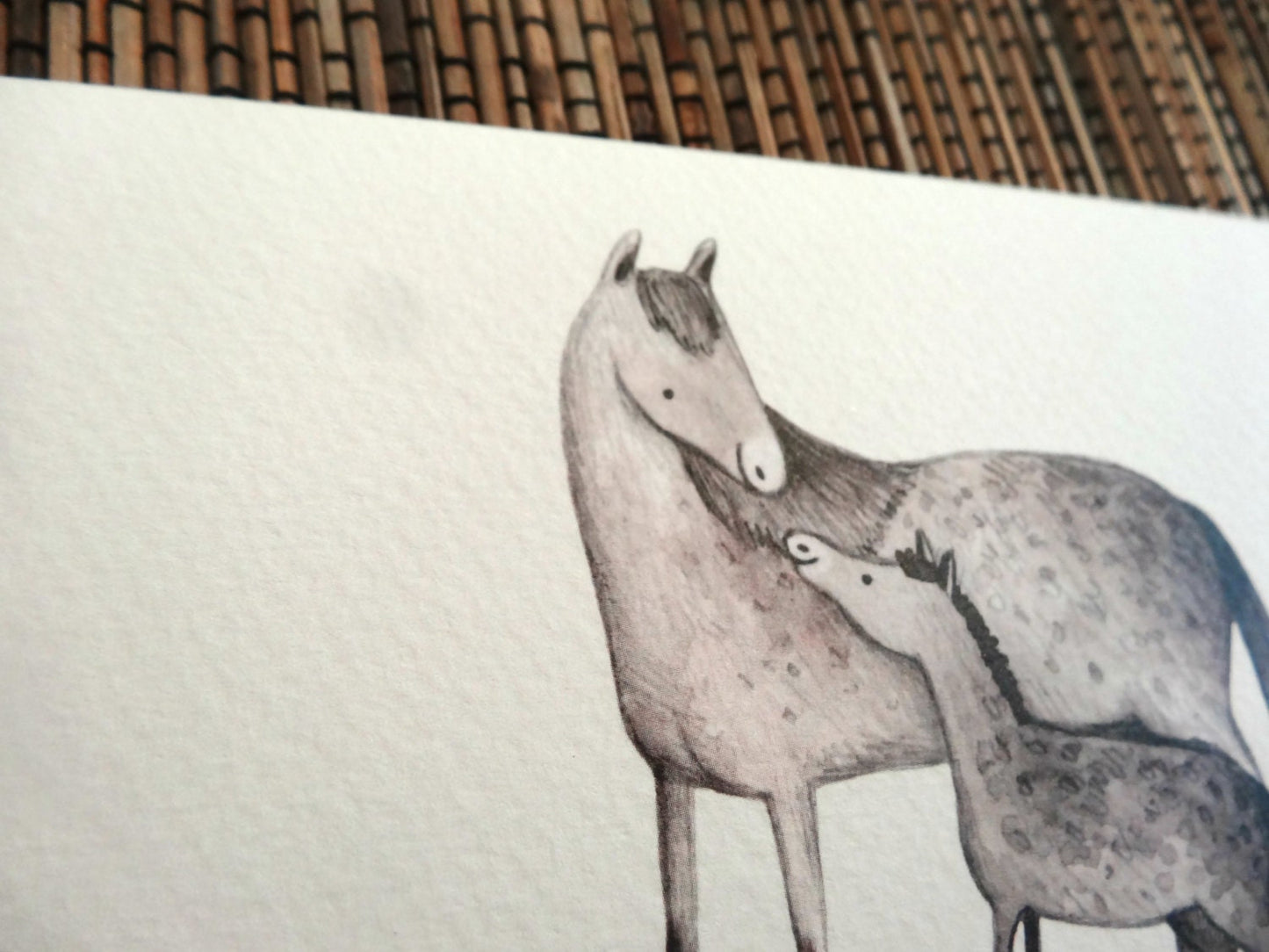 Mare & Foal Card