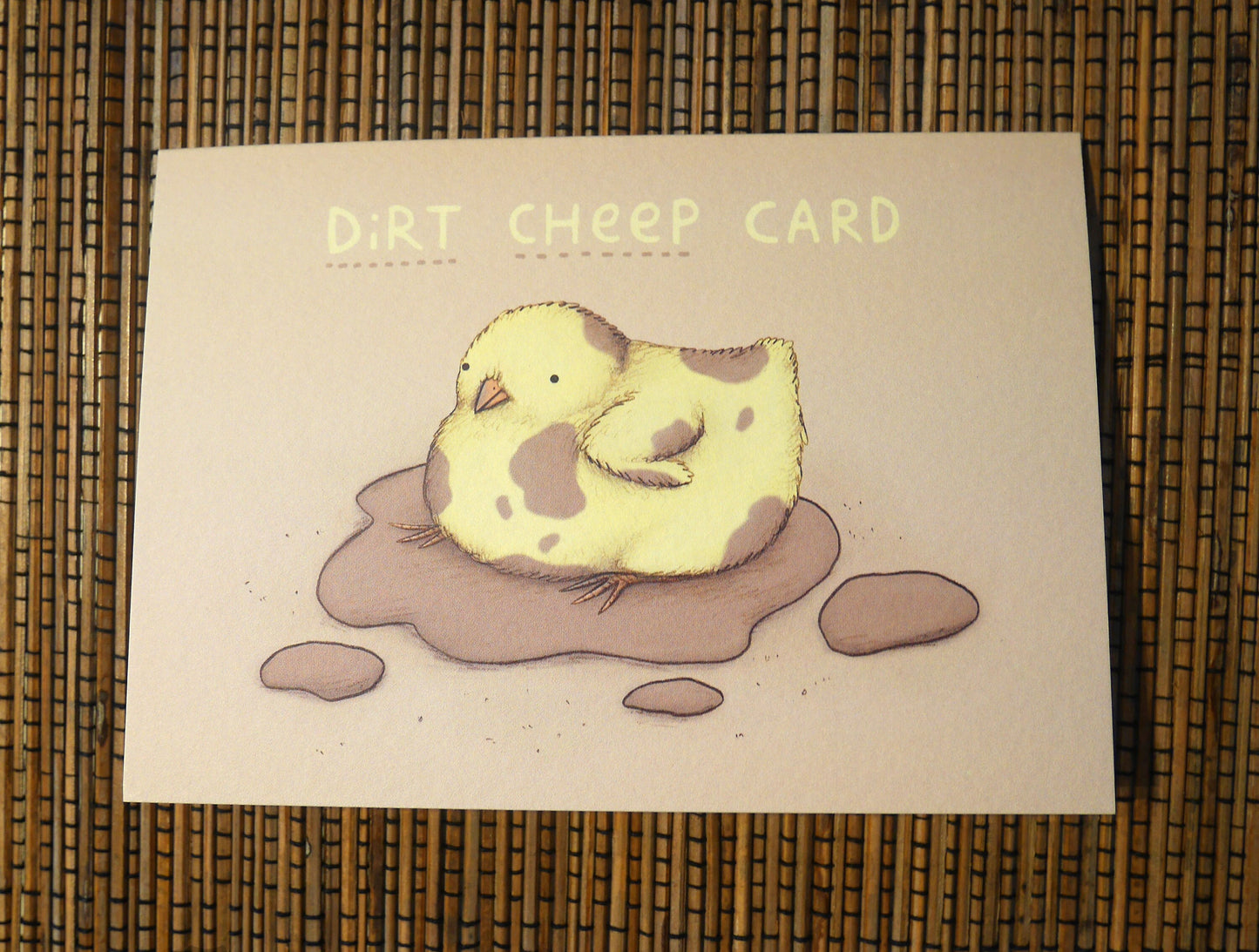 Dirt Cheep Card