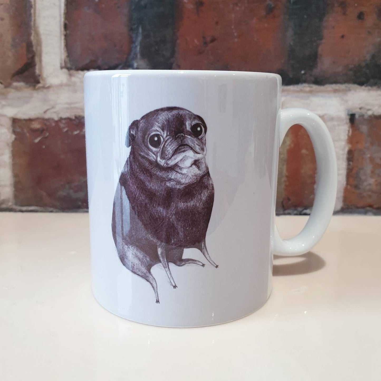 Sweet Black Pug 11oz Mug