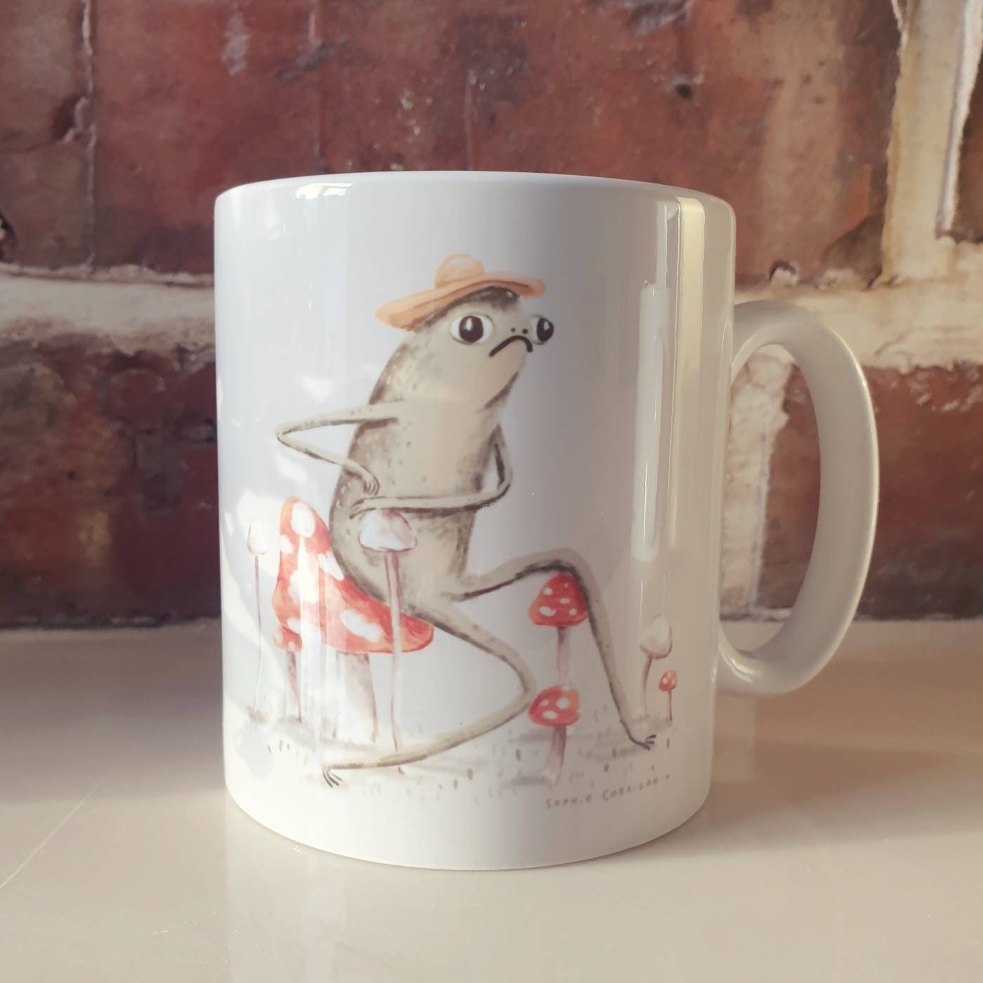 Awkward Toad Mug