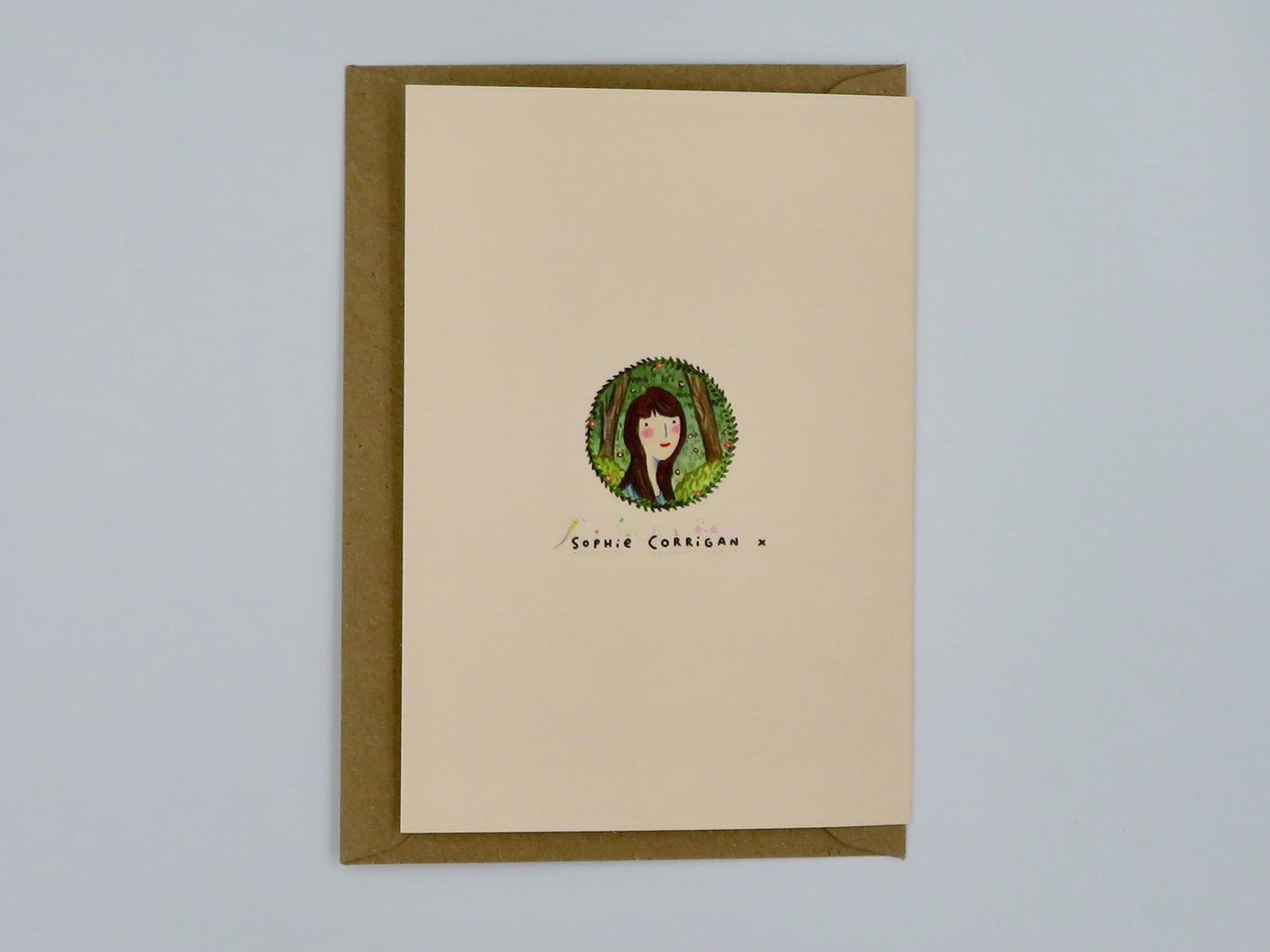 Robin & Worm Happy Christmas Card