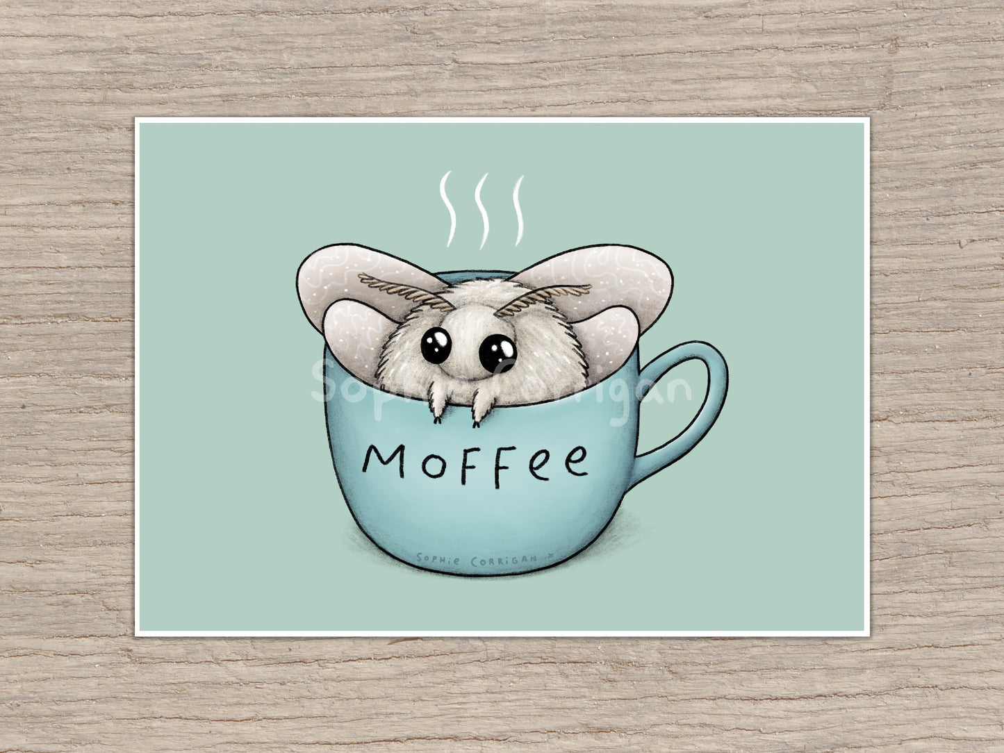 Moffee Signed Art Print
