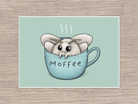 Moffee Signed Art Print