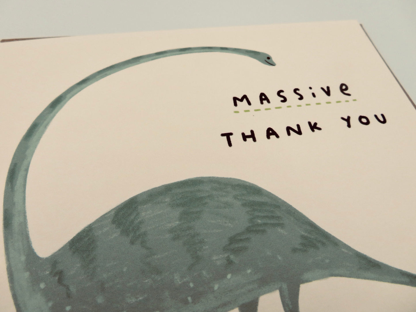 Massive Thank You Card