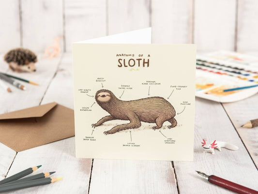 Anatomy of a Sloth Card