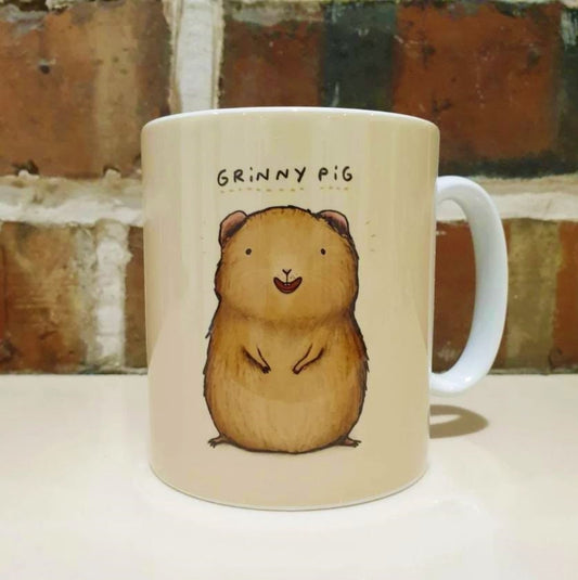 Grinny Pig Smiling Guinea Pig Mug